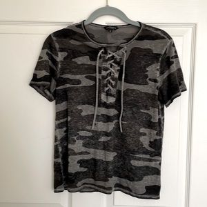 Lucky Brand Camo Shirt - Women’s XS